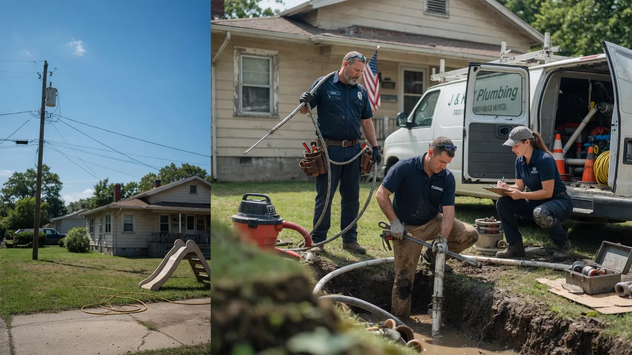 Drain Cleaning in Burnham, PA near me